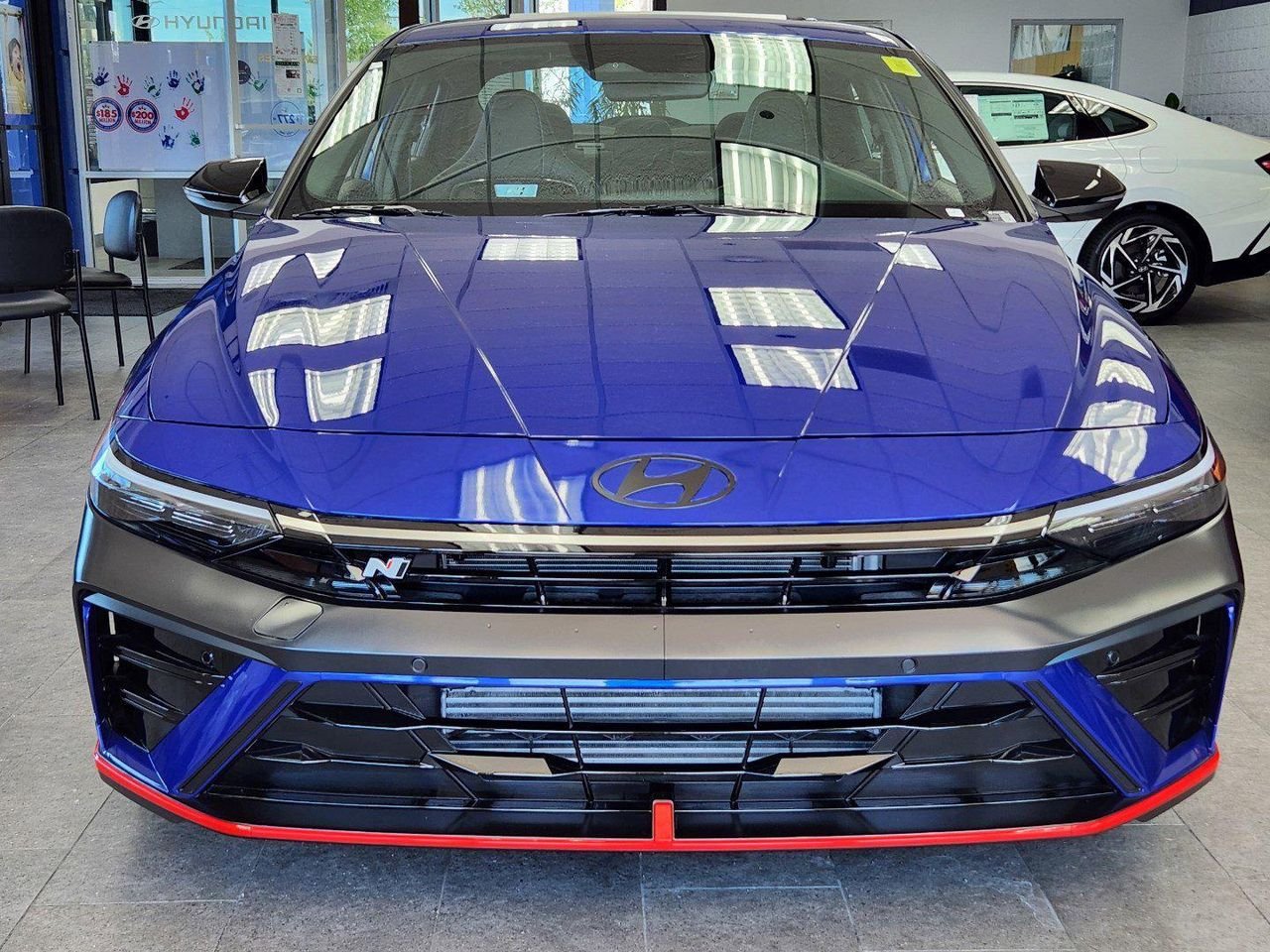 New 2026 Intense Blue Hyundai Sedan image 4