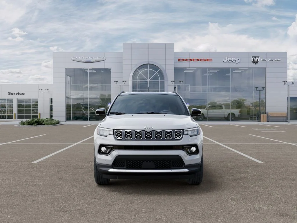 New 2026 Bright White Clear-Coat Exterior Paint Jeep Limited image 7