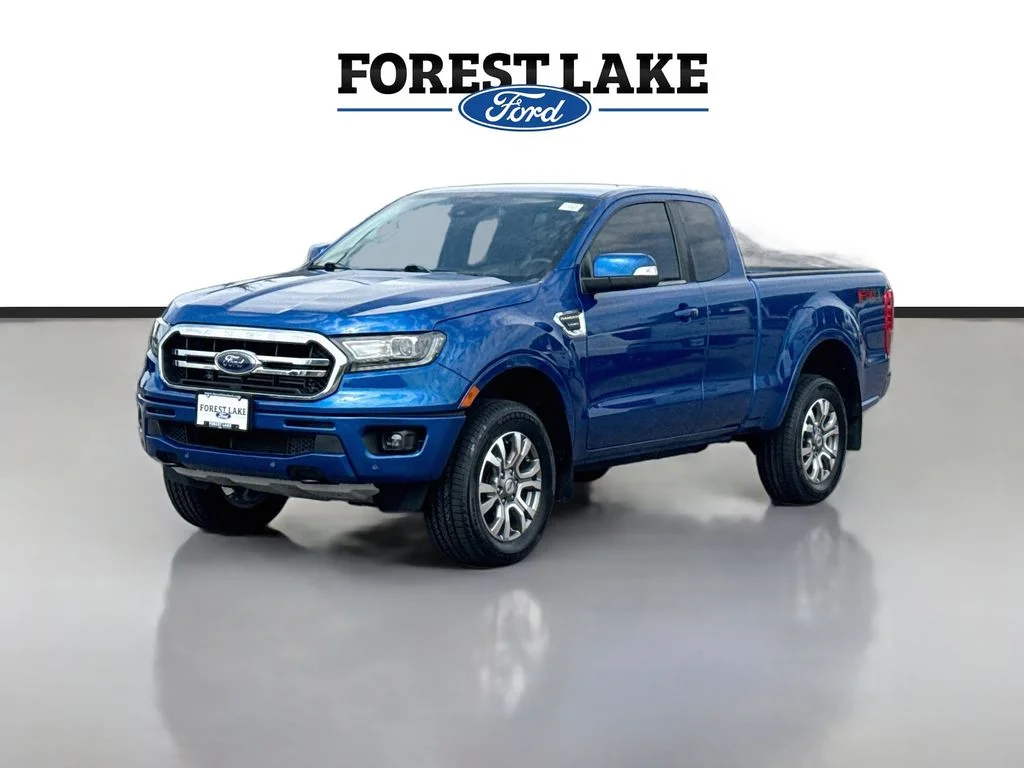 Certified Used 2020 Lightning Blue Metallic Ford Lariat image 3