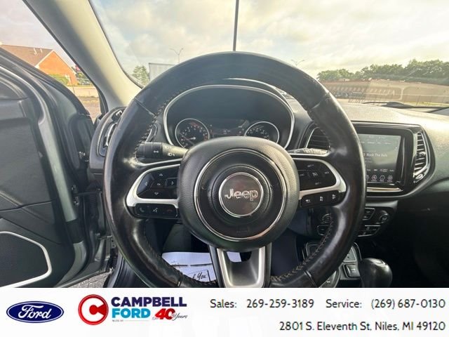 Used 2021 Billet Silver Metallic Clearcoat Jeep Limited image 23