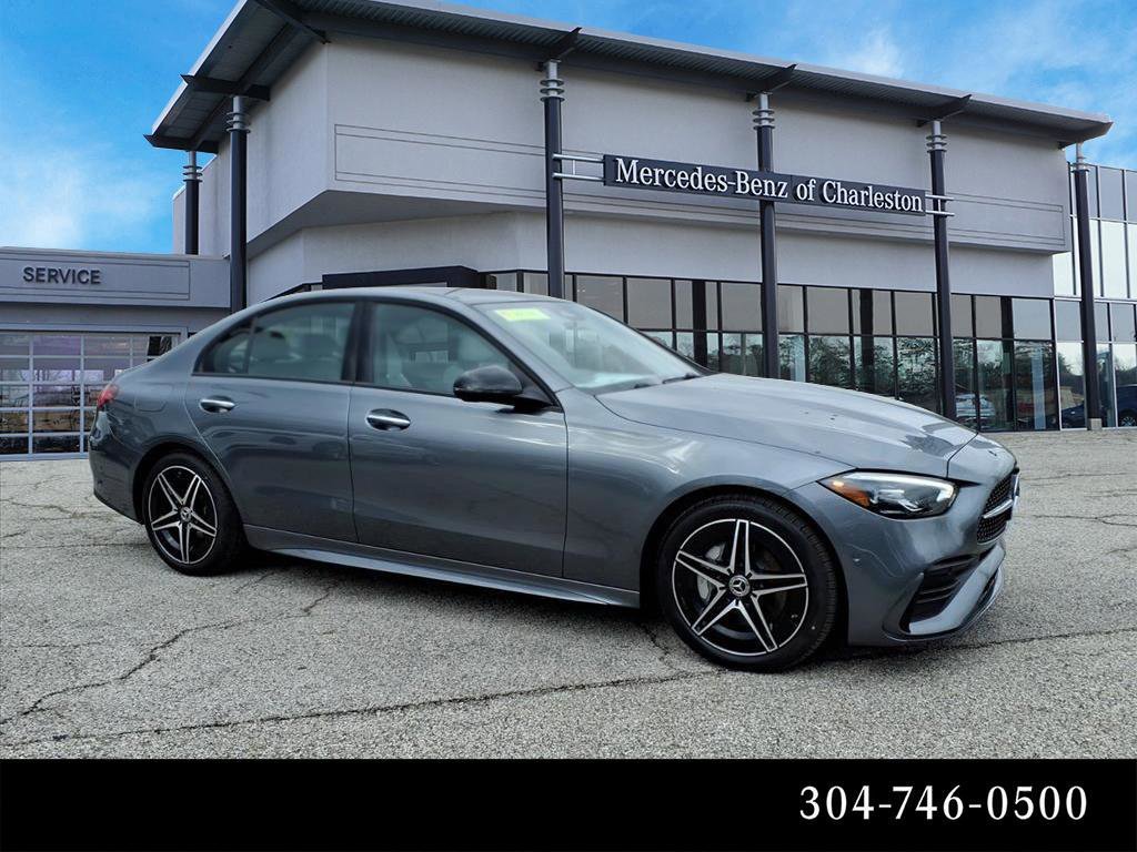 New 2026 Selenite Grey Met Mercedes-Benz C300 image 1