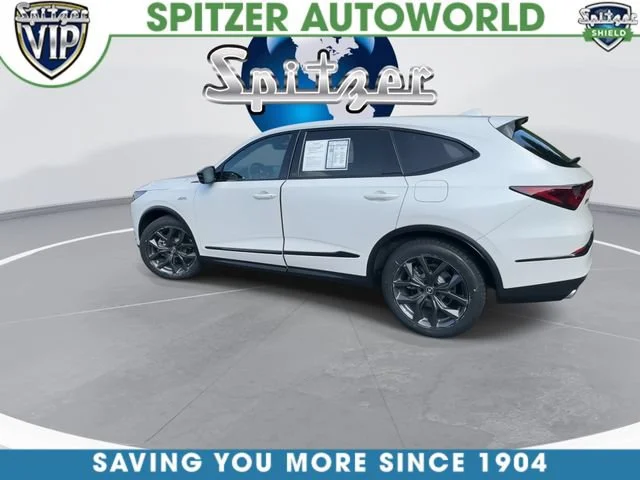 Used 2023 Platinum White Pearl Acura SH-AWD with A-Spec Package image 36