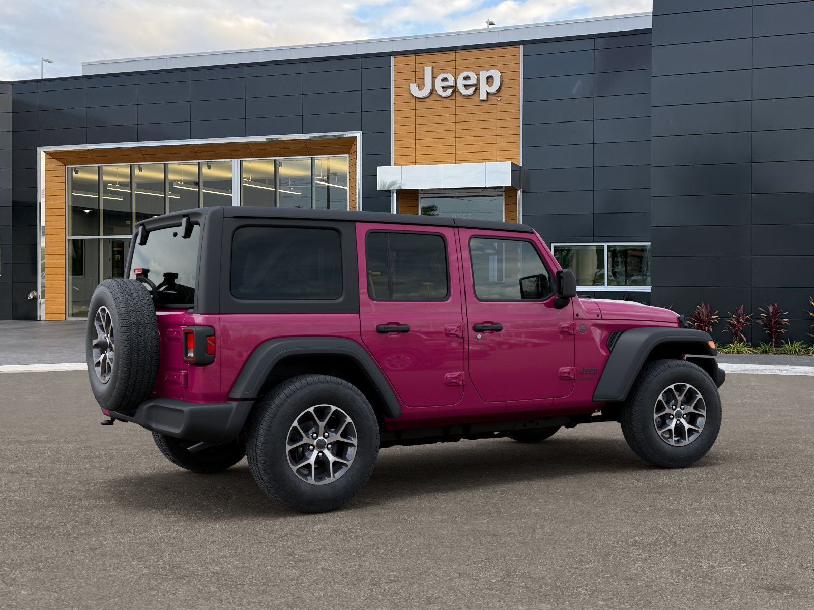 New 2026 Tuscadero Pearl-Coat Exterior Paint Jeep Sport S image 4