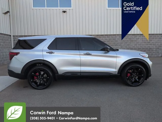 Certified Used 2021 Silver Ford ST image 2