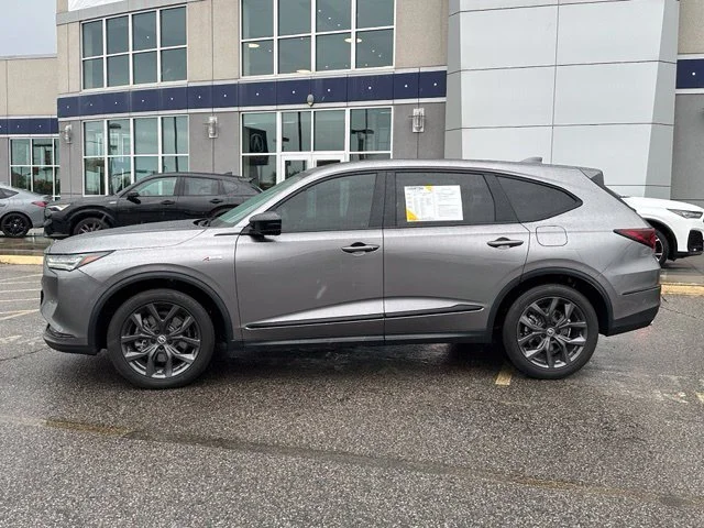 Certified Used 2023 Liquid Carbon Metallic Acura SH-AWD with A-Spec Package image 45