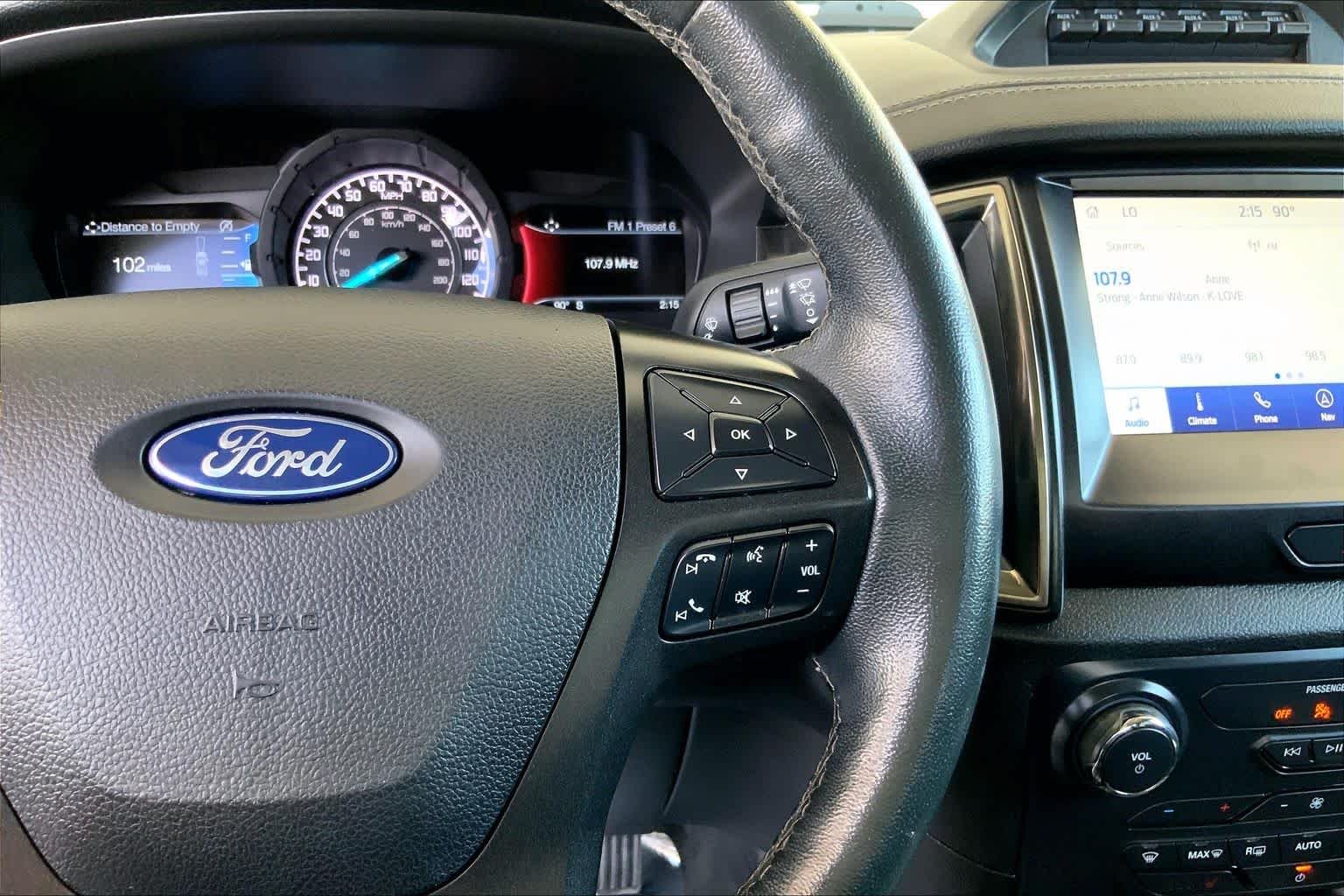 Used 2021 Rapid Red Metallic Tinted Clearcoat Ford LARIAT image 24