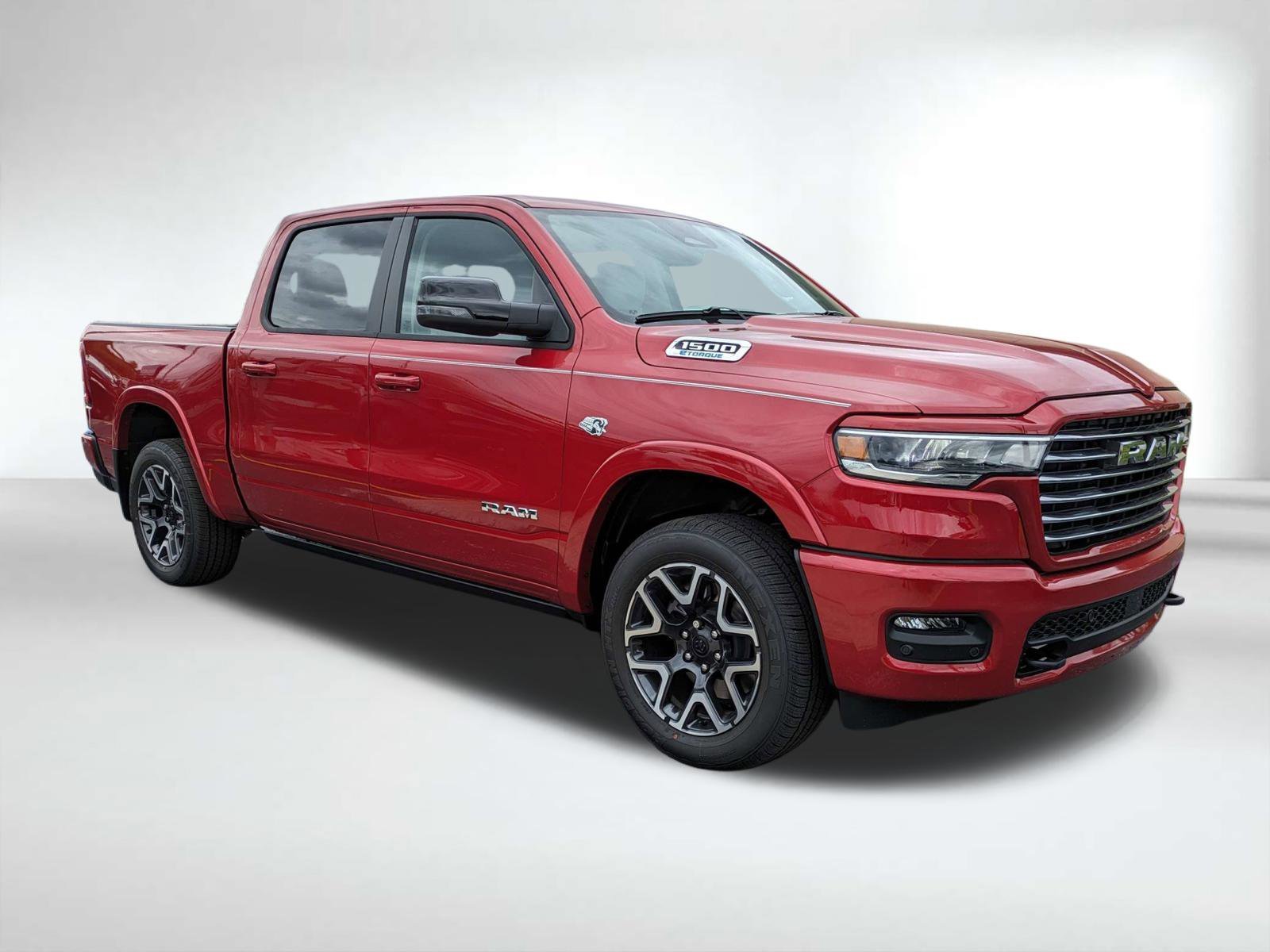 New 2026 Molten Red Pearl-Coat Exterior Paint RAM Laramie image 2