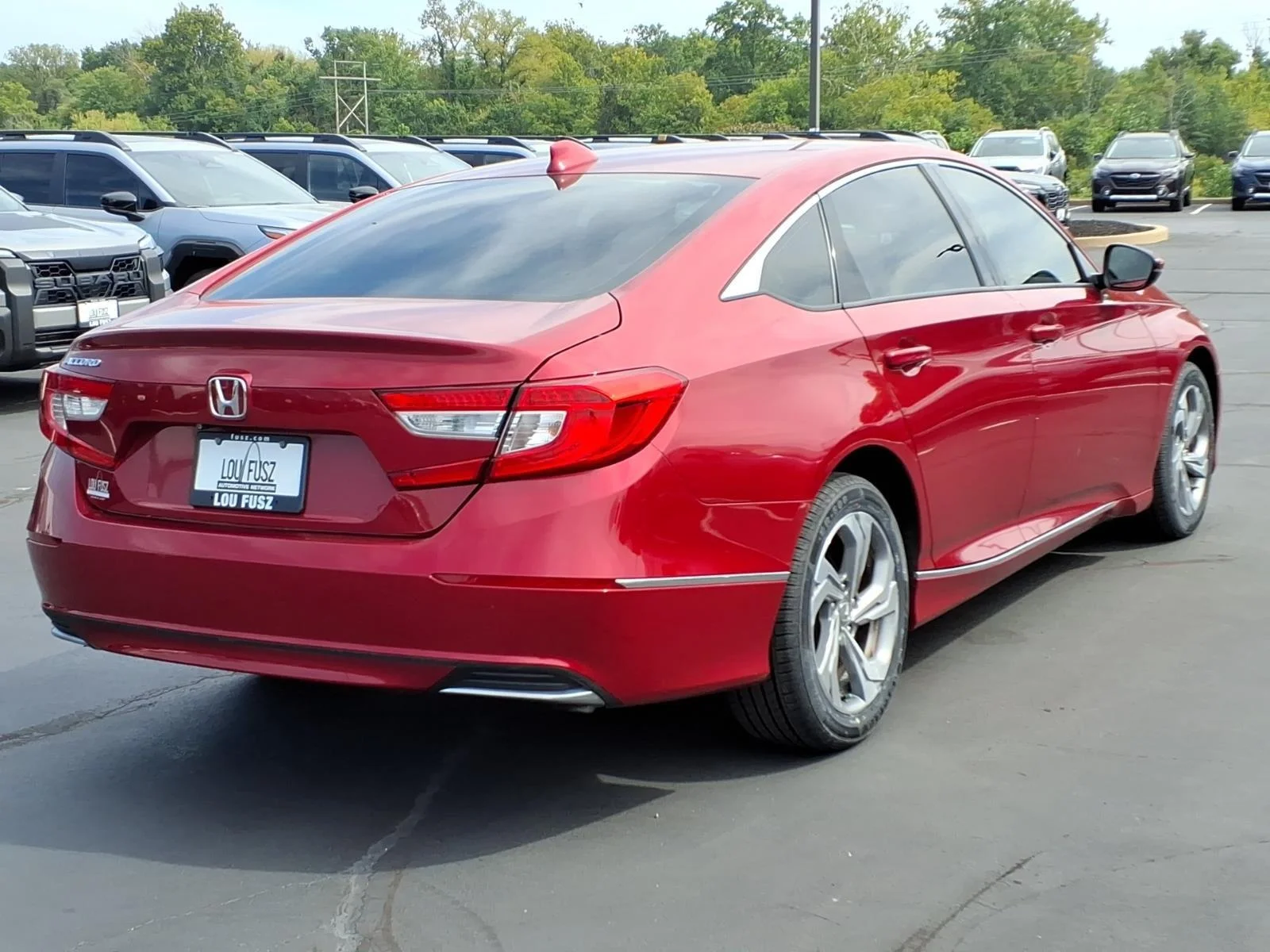 Used 2019 Radiant Red Metallic Honda EX-L image 27