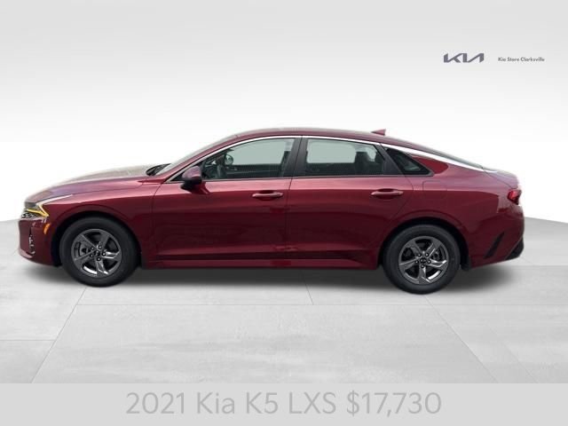 Certified Used 2021 Passion Red Kia LXS image 5