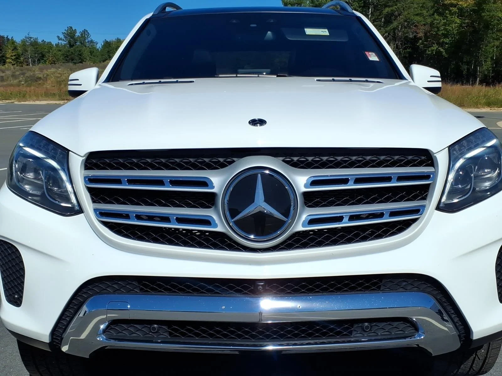Used 2019 Polar White Mercedes-Benz GLS 450 image 17