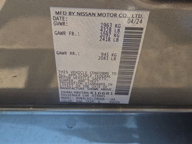 Used 2024 Gun Metallic Nissan 2.5 S image 7