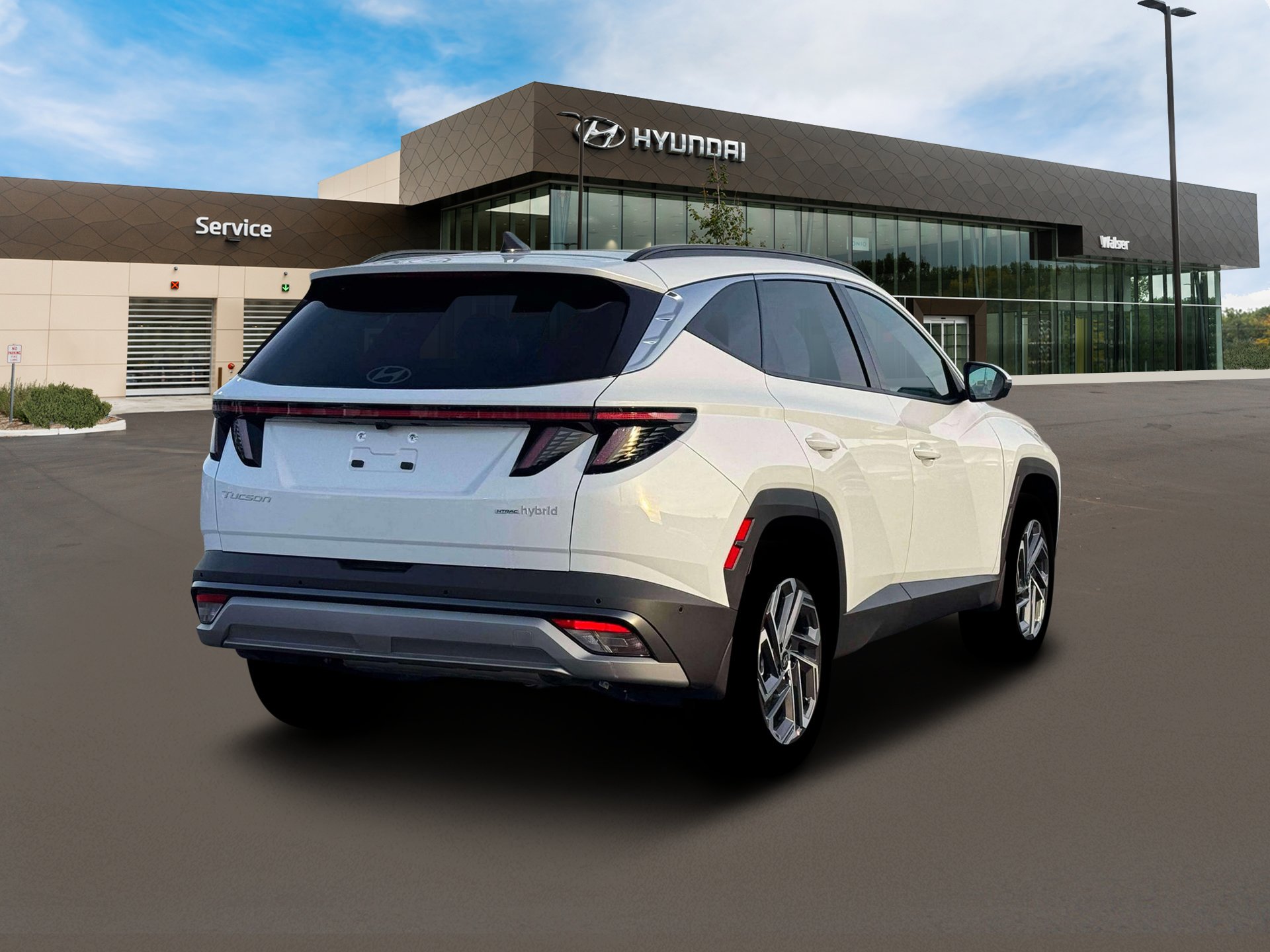 New 2026 Creamy White Pearl Hyundai Limited AWD image 8