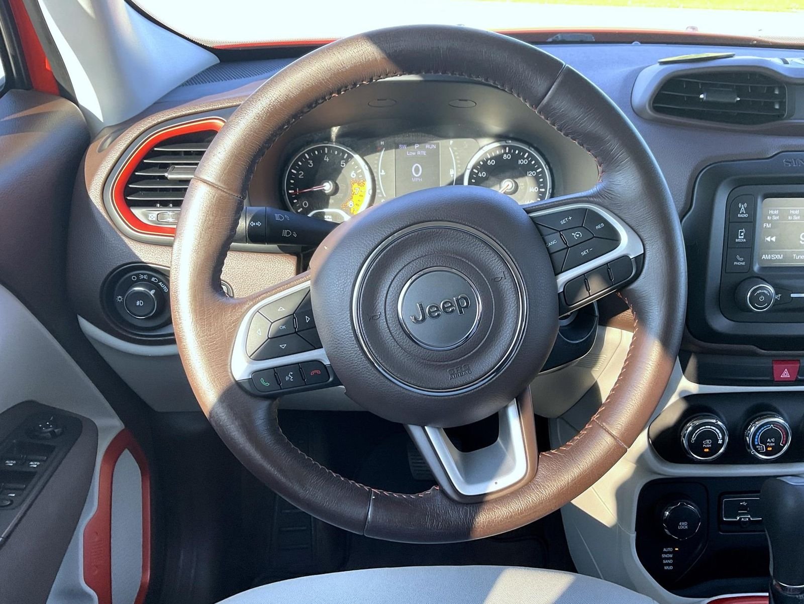 Used 2017 Orange Jeep Latitude image 12