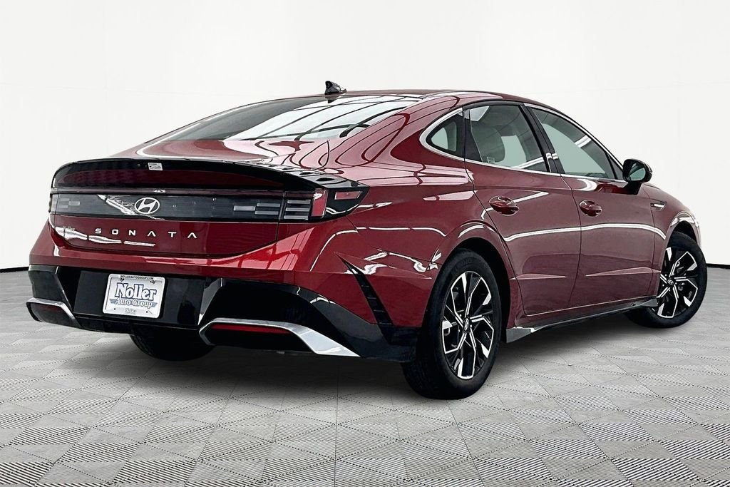 Certified 2025 Hyundai Sonata SEL with VIN KMHL64JA8SA459053 for sale in Kansas City