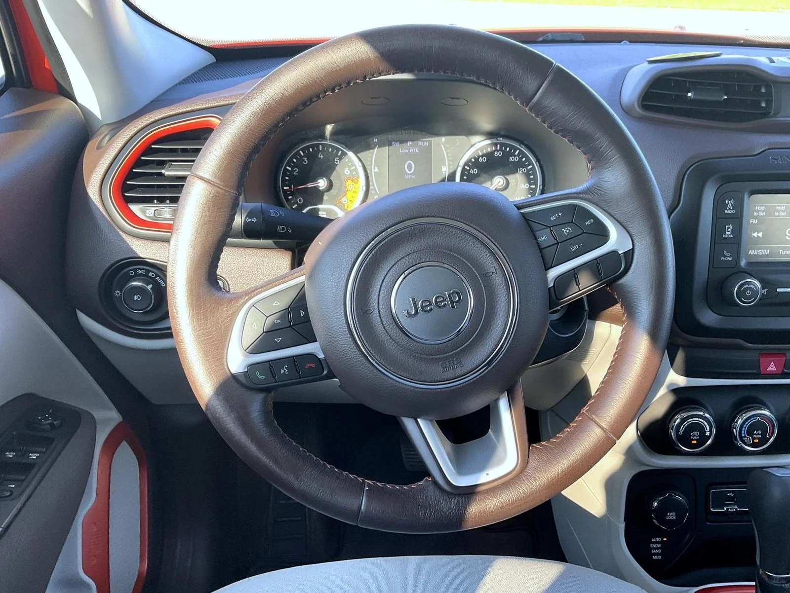 Used 2017 Orange Jeep Latitude image 12