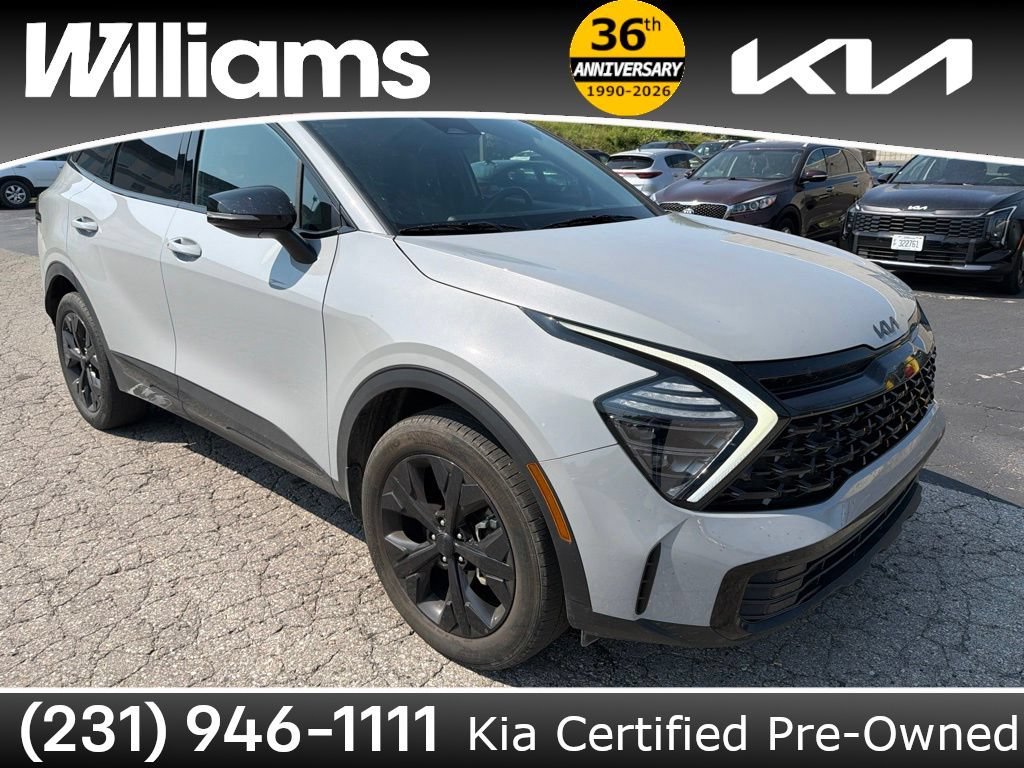 Used 2025 Wolf Gray Kia X-Line image 1