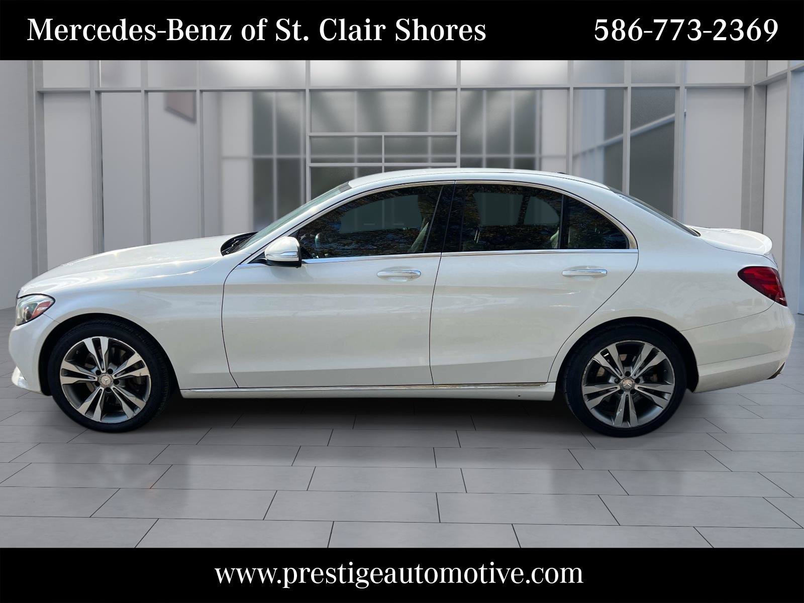 Used 2015 Mercedes-Benz C-Class C300 with VIN 55SWF4JB7FU085332 for sale in St. Clair Shores, MI