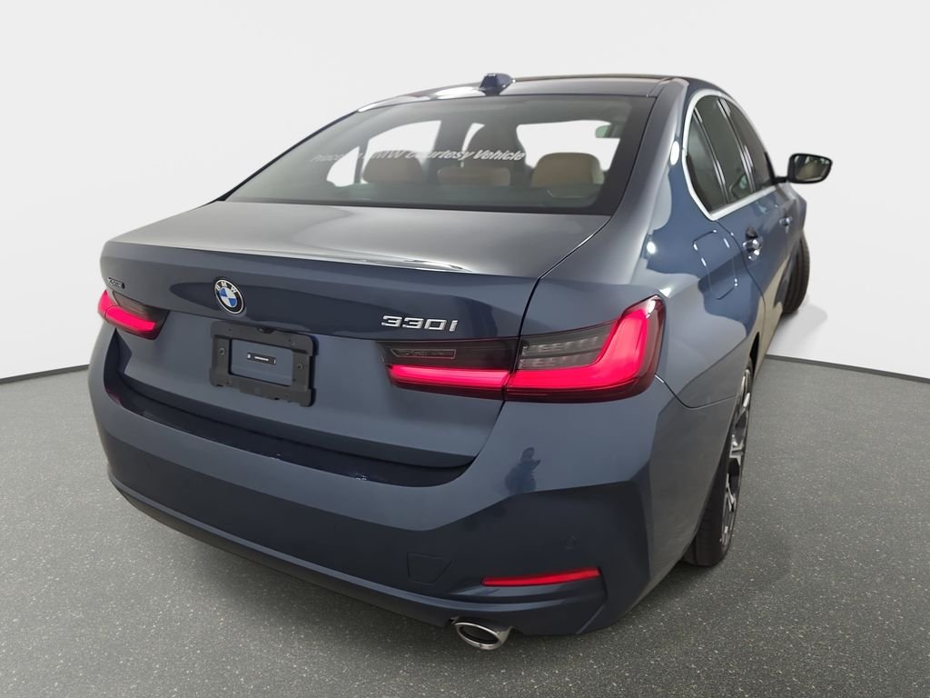 Used 2025 Arctic Race Blue Metallic BMW 330i xDrive image 39
