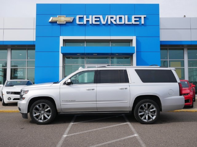 Used 2016 Chevrolet Suburban LTZ with VIN 1GNSKJKCXGR451790 for sale in Roseville, Minnesota