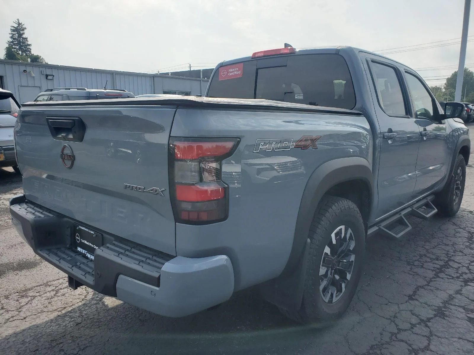 Certified Used 2023 Boulder Gray Pearl Nissan PRO-4X image 2