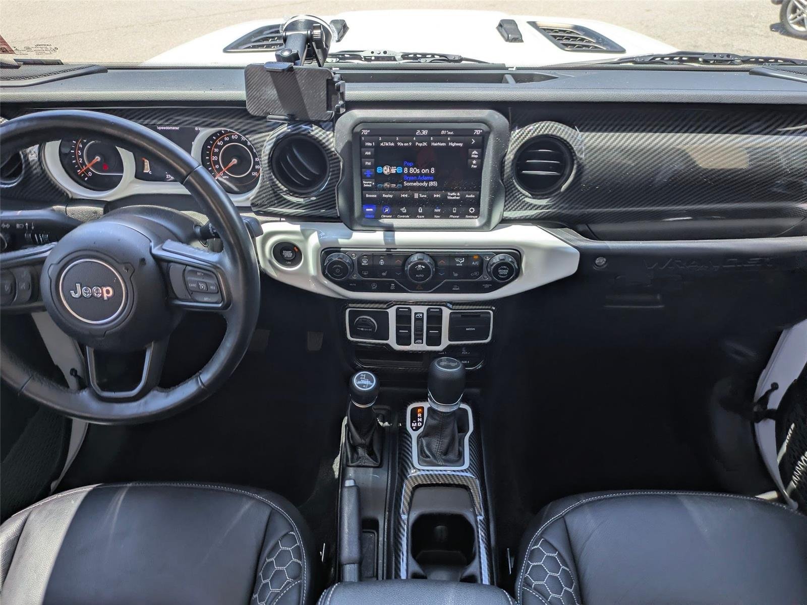 Used 2021 Bright White Clearcoat Jeep Unlimited Sport S image 27