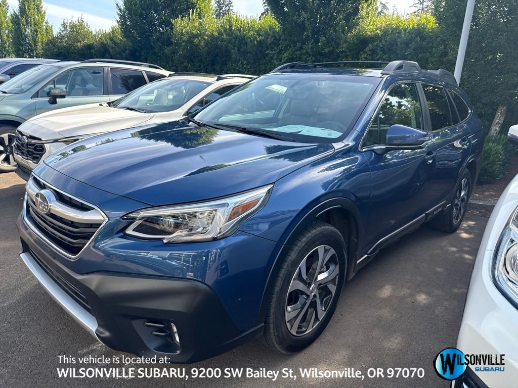 Used 2021 Blue Subaru Limited image 1