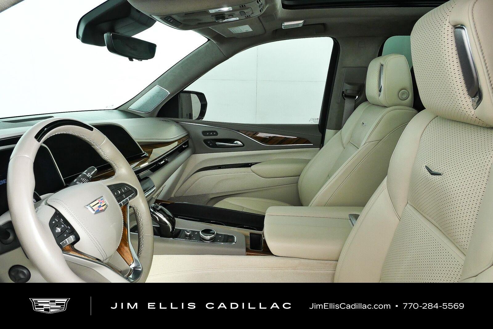 Used 2023 Crystal White Tricoat Cadillac 4WD Sport Platinum image 5