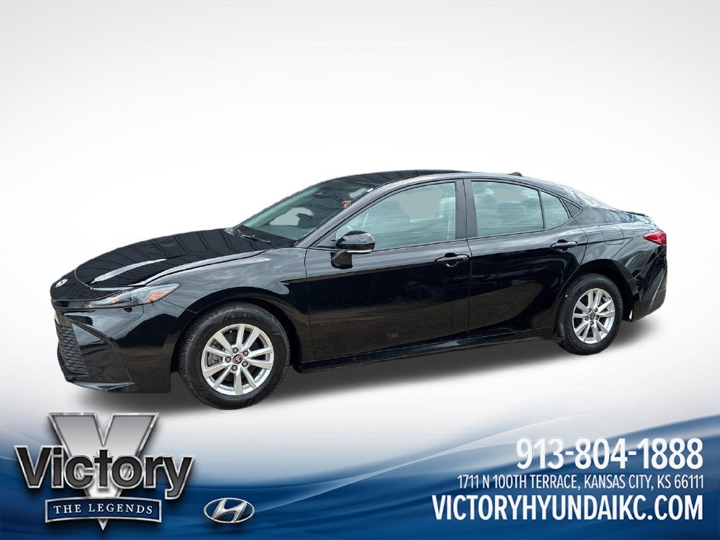 Used 2025 Black Toyota LE image 2