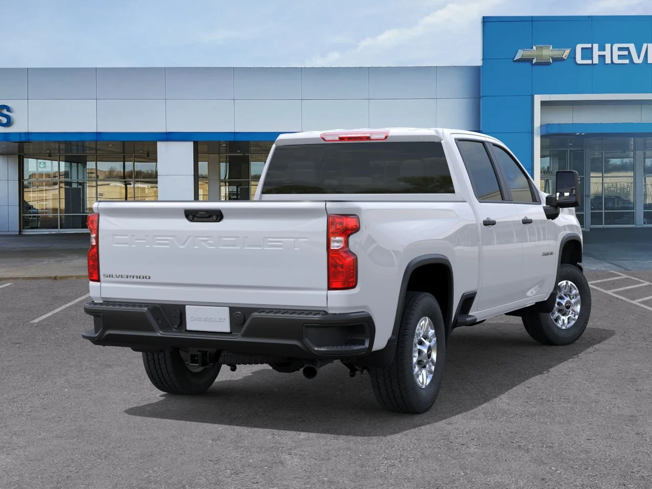 New 2026 Summit White Chevrolet Work Truck image 4