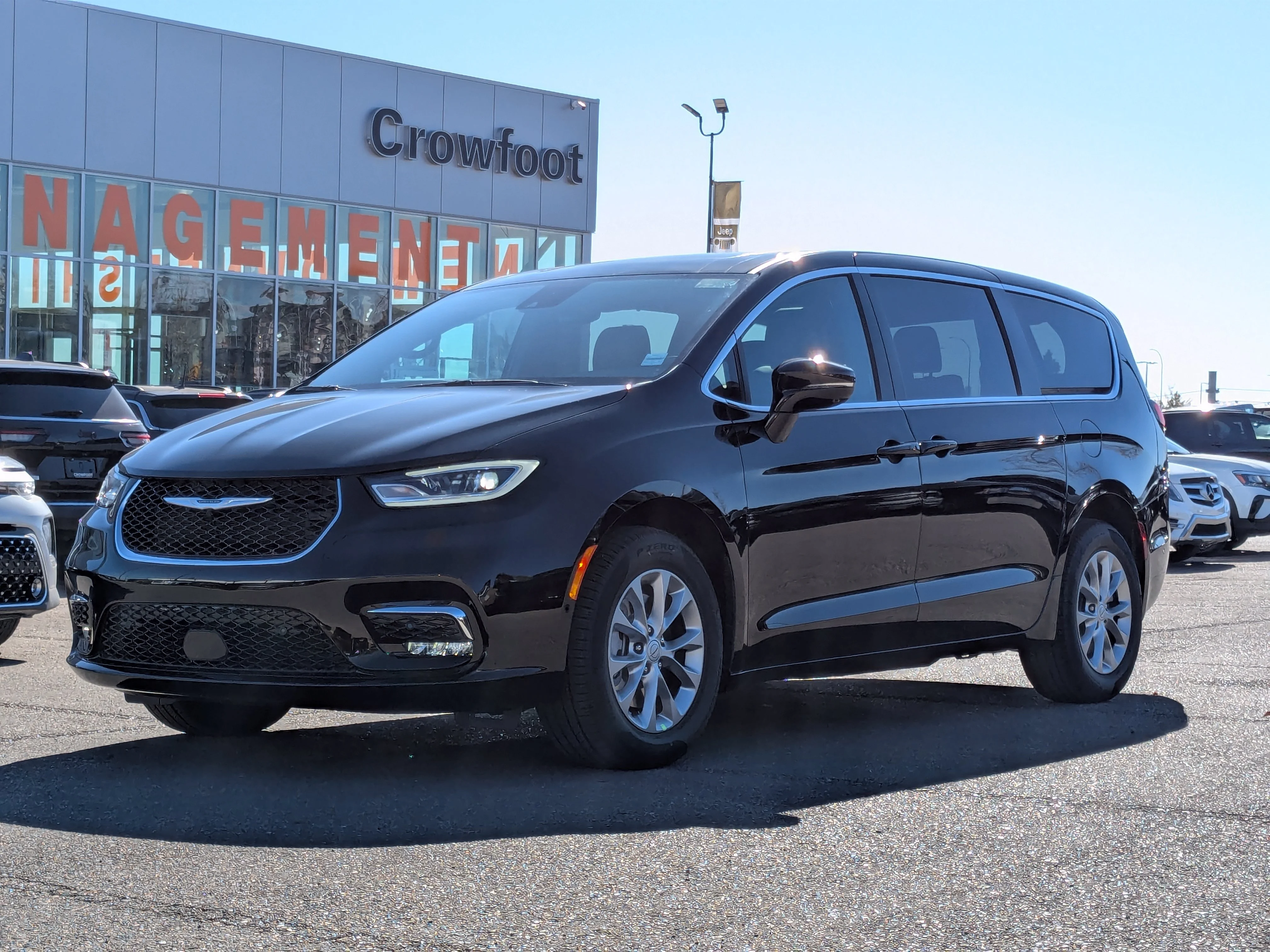 New 2026 Black Chrysler Select AWD - Rear DVD - 360 Degree Camera - Power Sliding Doors & So Much More! image 4