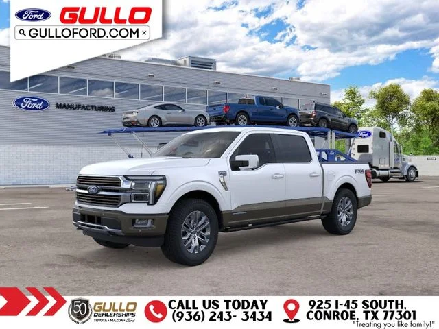 New 2026 Star White Metallic Tri-Coat Ford King Ranch image 1