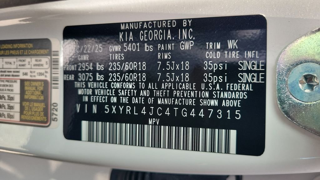 2026 Kia Sorento S - Photo 26