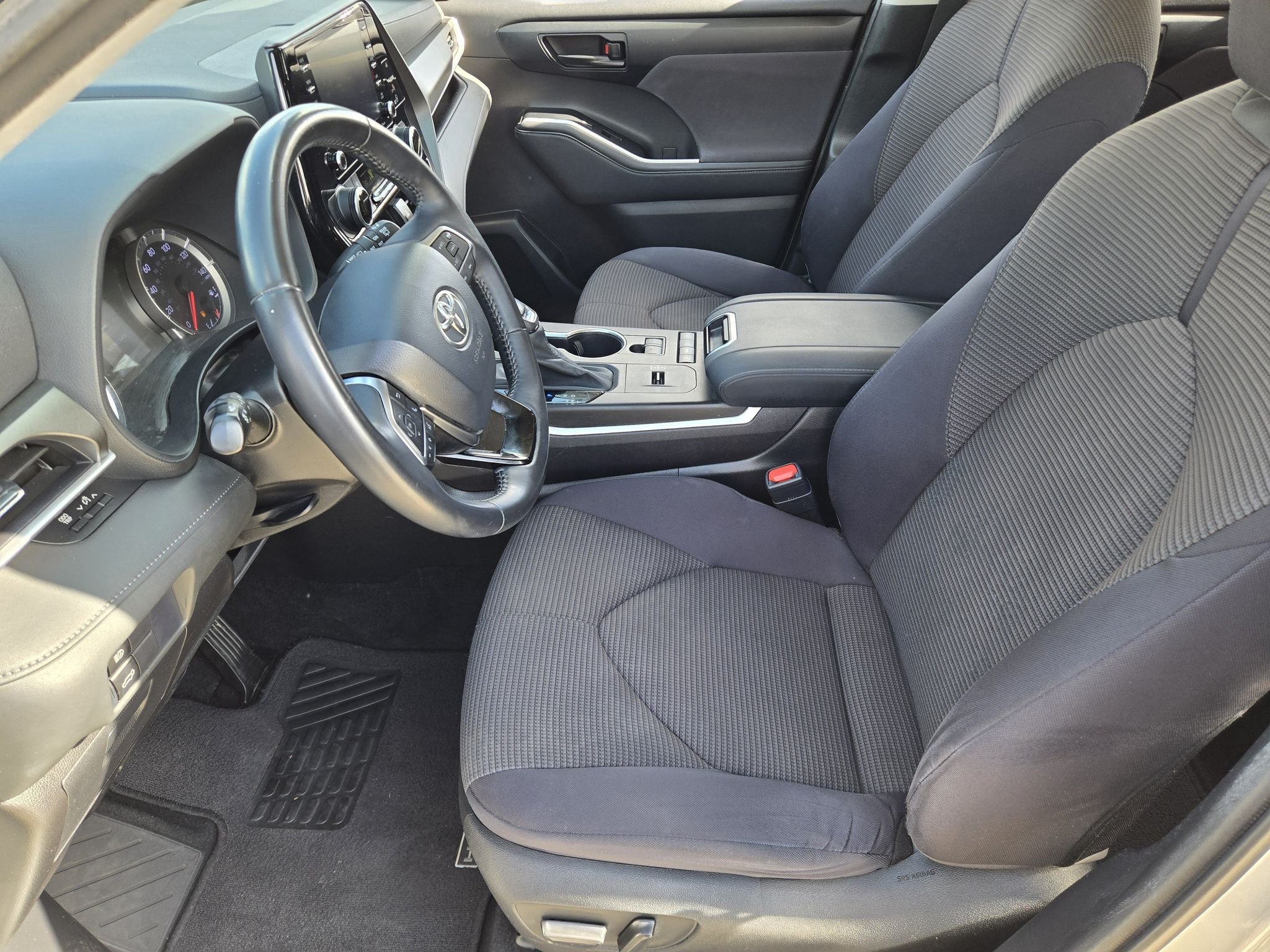 Used 2021 Celestial Silver Metallic Toyota LE image 12