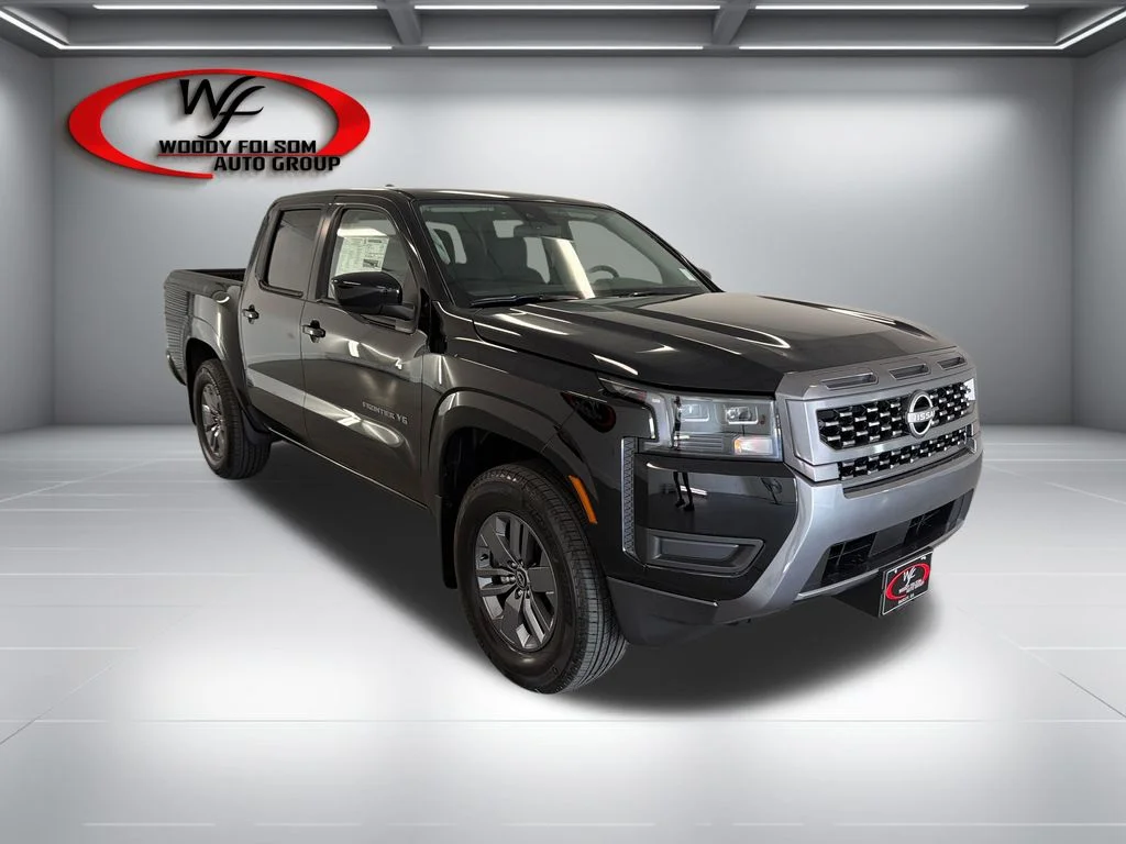 New 2027 Super Black Nissan Crew Cab SV image 3