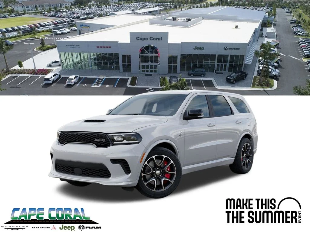 New 2026 White Knuckle Clear-Coat Exterior Paint Dodge SRT Hellcat image 1