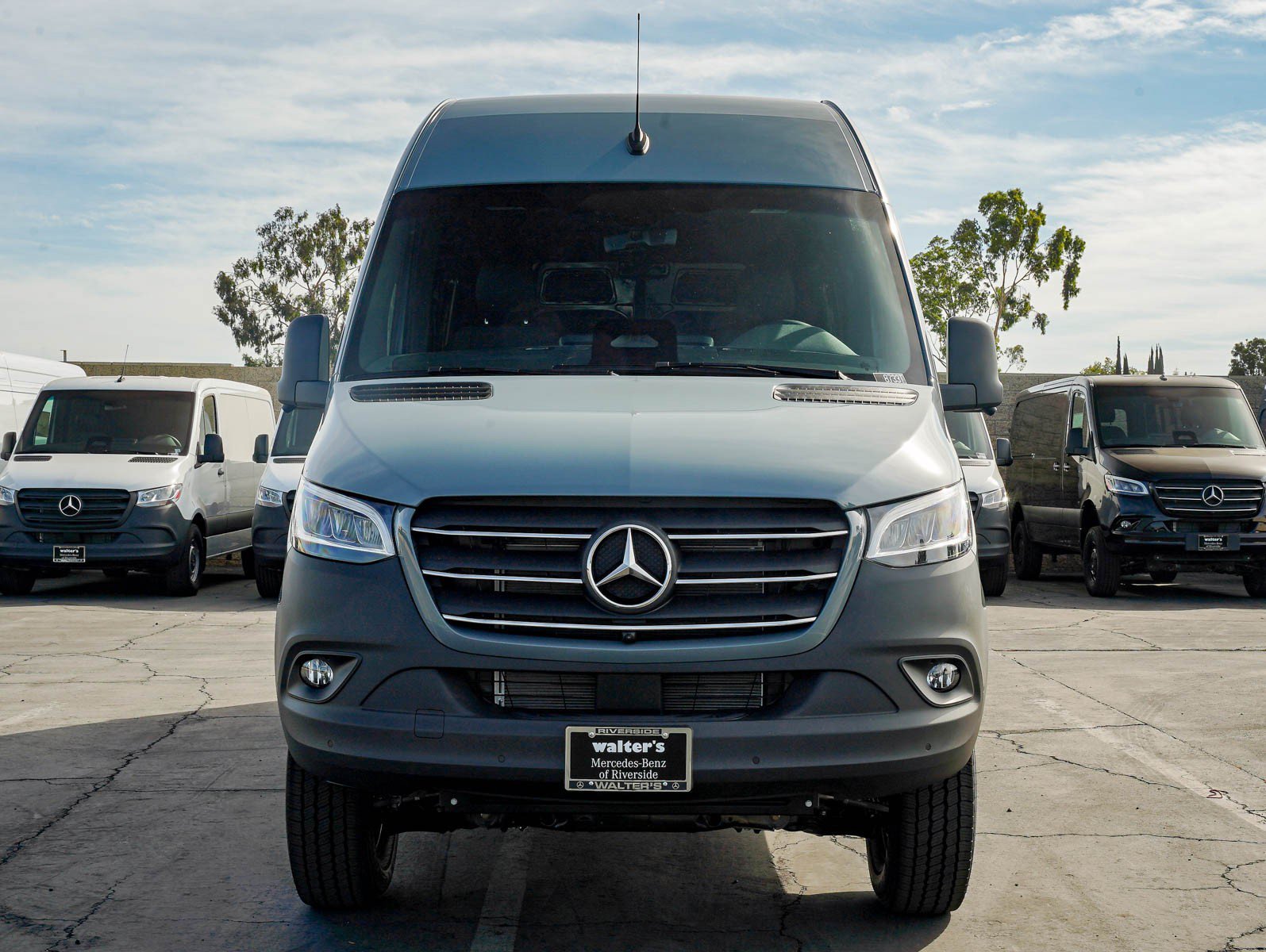 New 2026 Blue Gray Mercedes-Benz 2500 High Roof I4 Diesel HO 170 AWD image 2