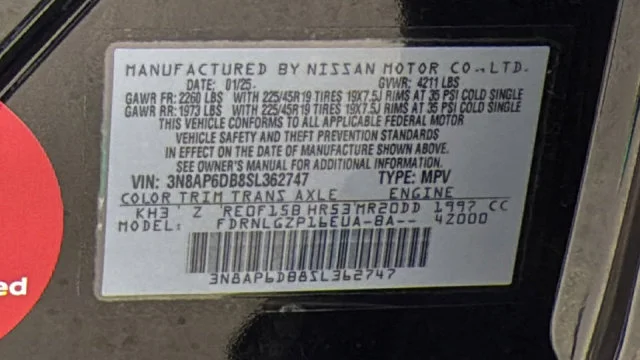 Certified Used 2025 Black Nissan SR image 30