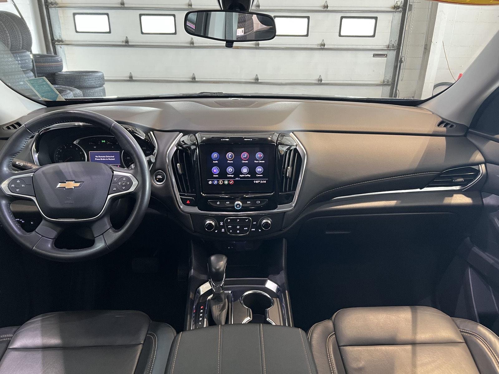 Used 2021 Black Cherry Metallic Chevrolet LT Leather image 12