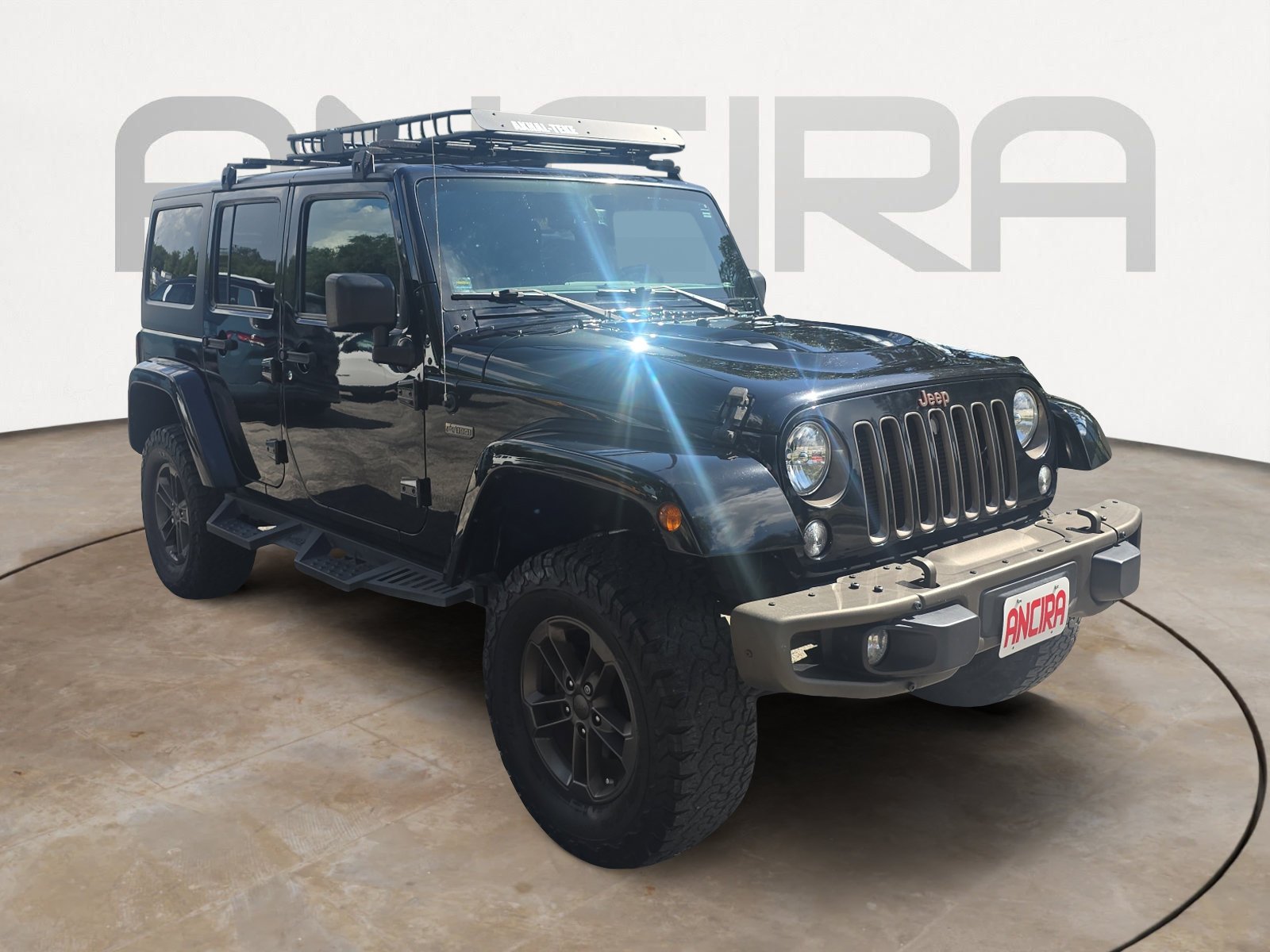 Used 2017 Black Clearcoat Jeep 75th Anniversary image 4