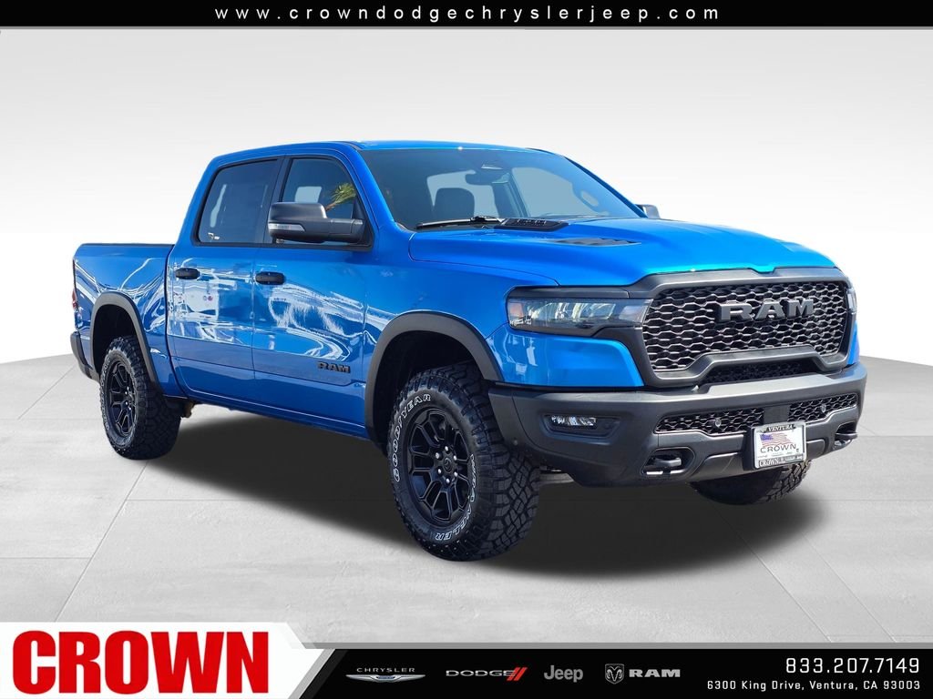 New 2026 Hydro Blue Pearl-Coat Exterior Paint RAM Rebel image 3
