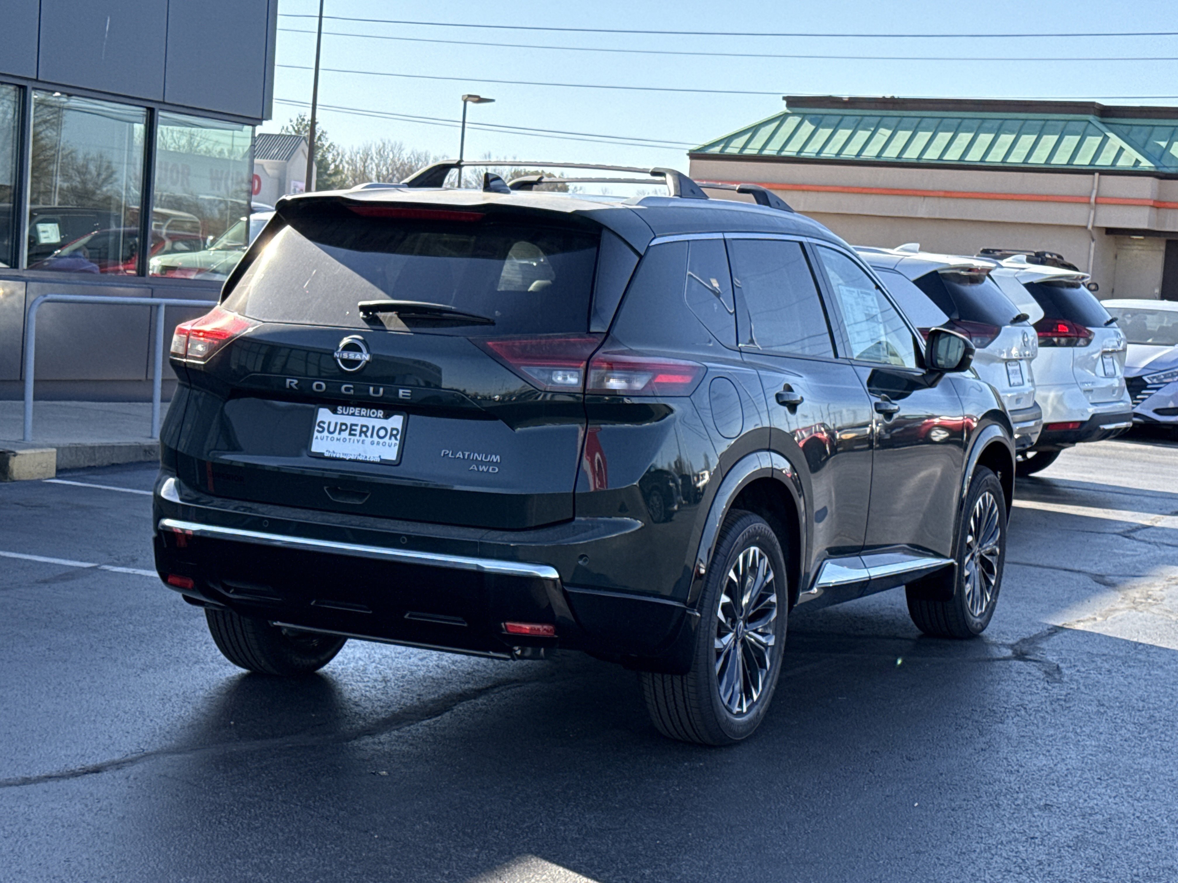 New 2026 Obsidian Green Pearl Nissan Platinum image 3