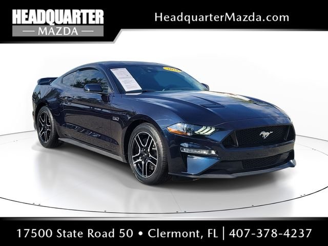 Used 2021 Blue Ford GT image 1