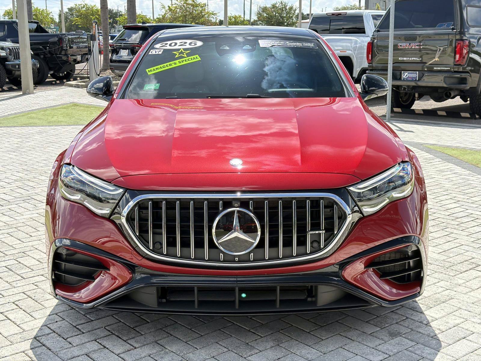 Certified Used 2026 Red Metallic Mercedes-Benz E 53 AMG® image 2