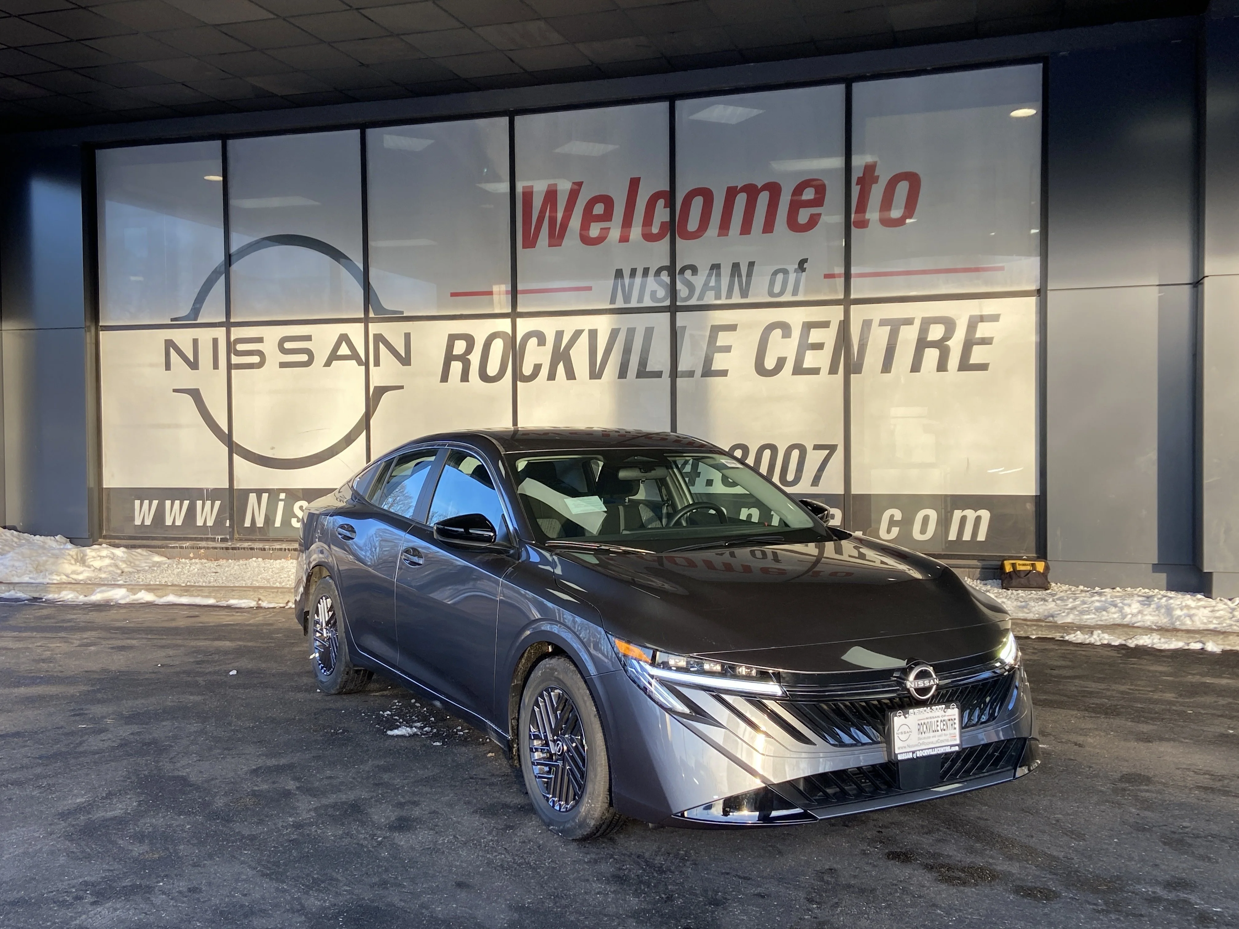 New 2026 Gun Metallic Nissan SV image 1
