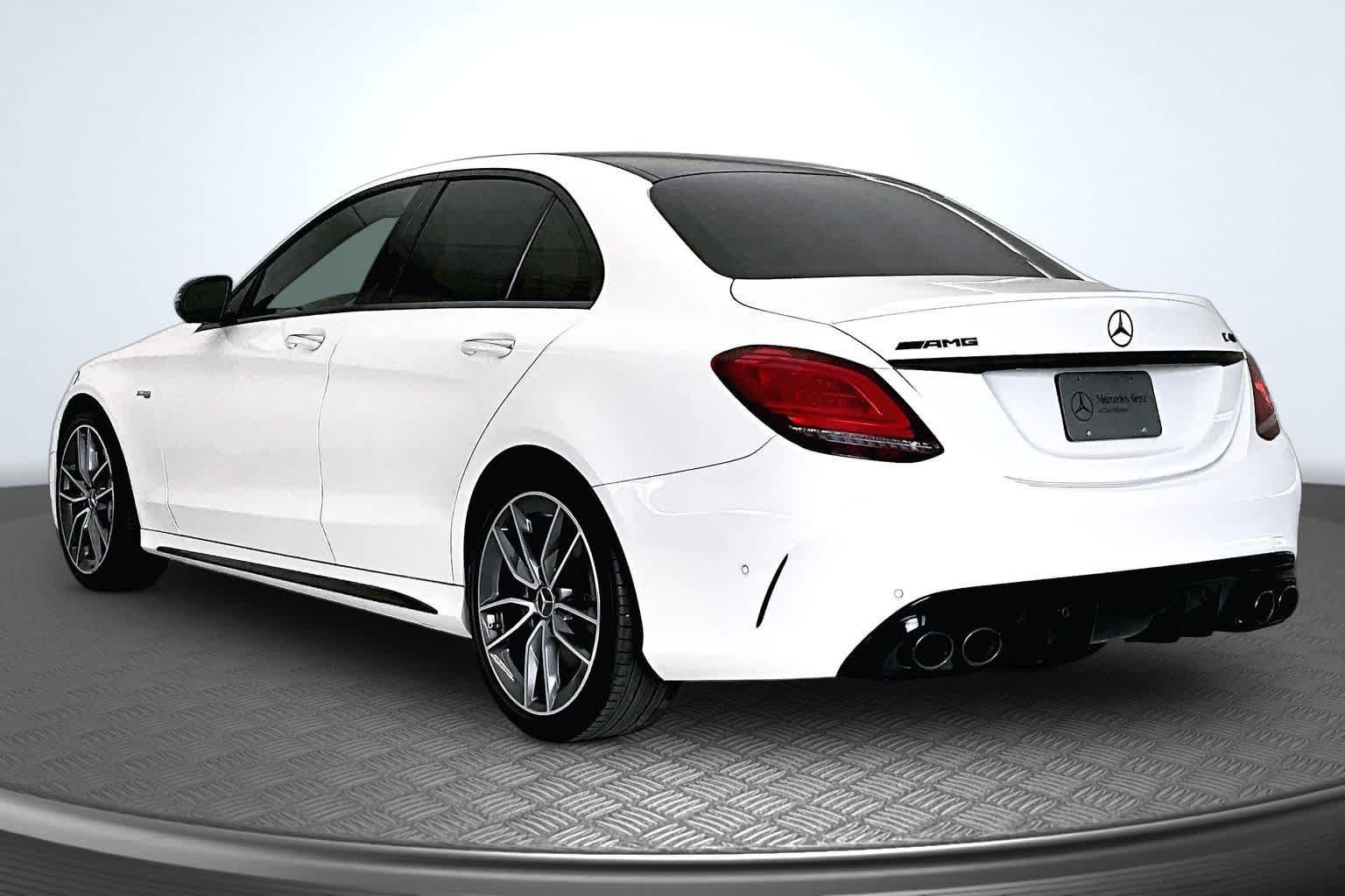Used 2020 Polar White Mercedes-Benz AMG® C 43 image 4