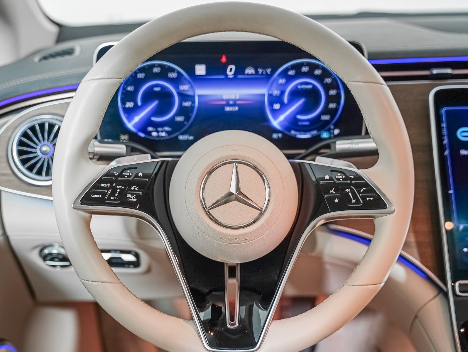 Certified Used 2023 Polar White Mercedes-Benz EQS 450+ Sedan image 15