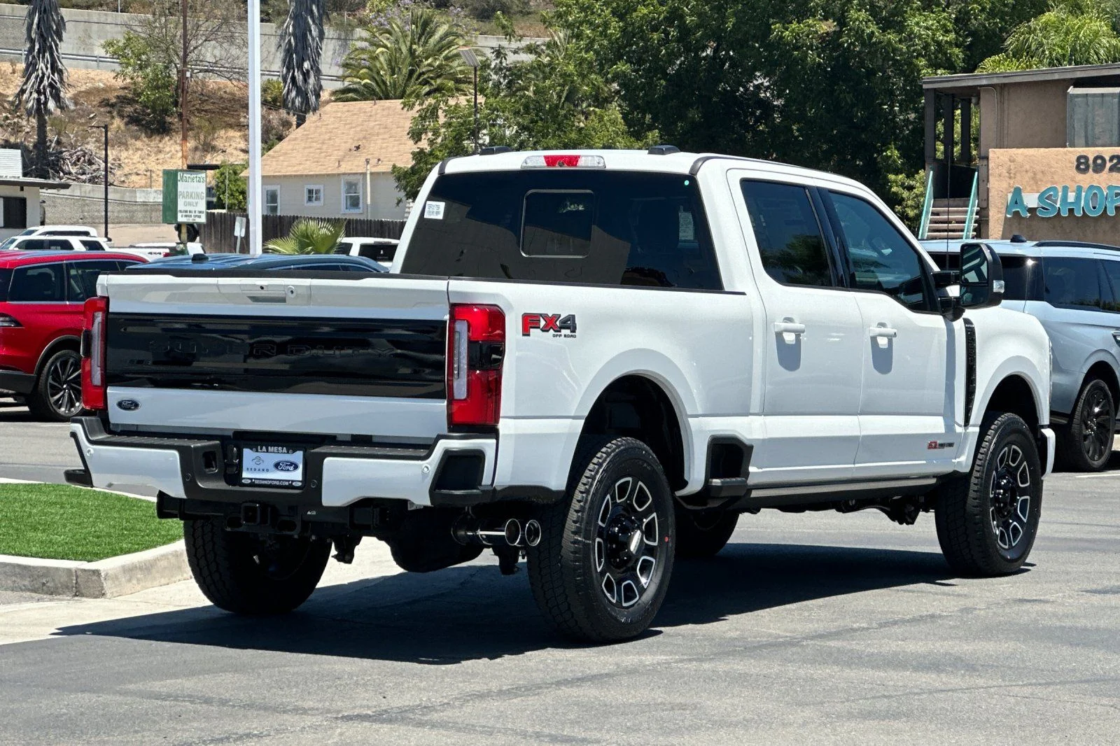 New 2026 Star White Metallic Tri-Coat Ford F-250® Platinum® image 3