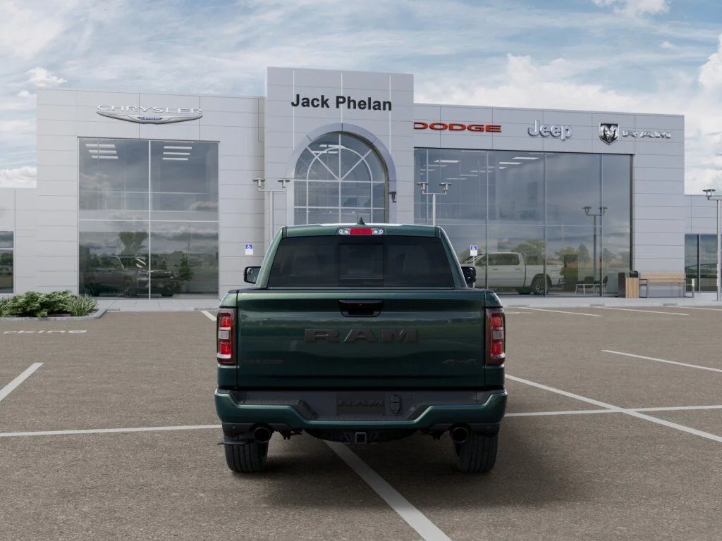 New 2026 Serrano-Green Metallic Exterior Paint RAM Laramie image 7