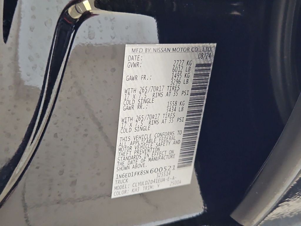 2025 Nissan Frontier PRO-4X - Photo 32