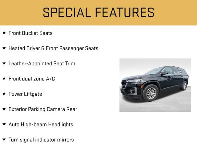 2022 Chevrolet Traverse 3LT - Photo 12